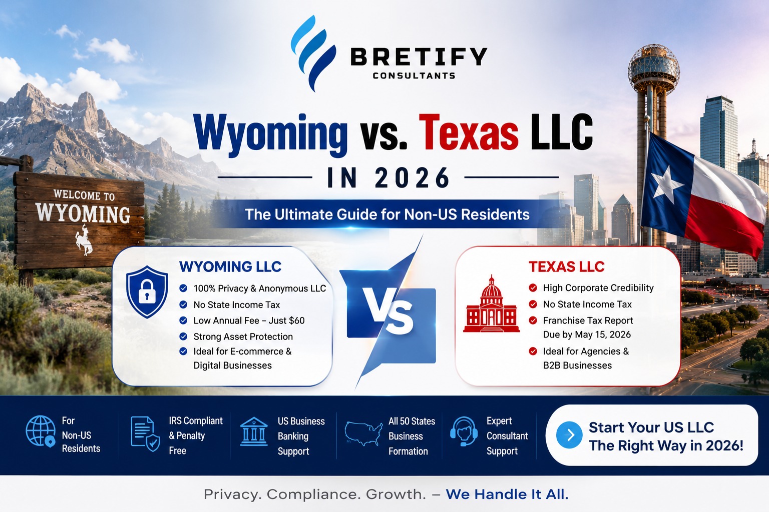 Wyoming vs Texas LLC 2026